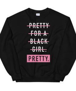 Pretty Period Sweatshirt- Black
